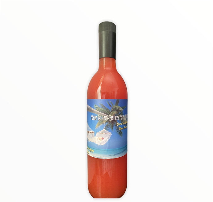 Lava Traditional Rum Punch ( fruit punch) - Redz Island Breeze Rum Punch