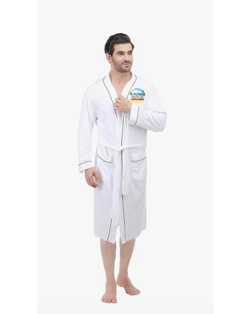 Redz Island Breeze Rum Punch Mens Knit Robe Merch.
