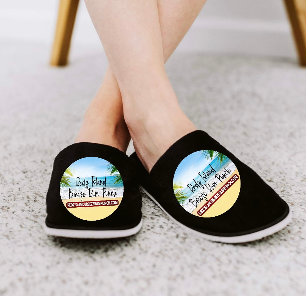 Redz Island Breeze Rum Punch Closed Toe Spa Slippers For Women And Men.