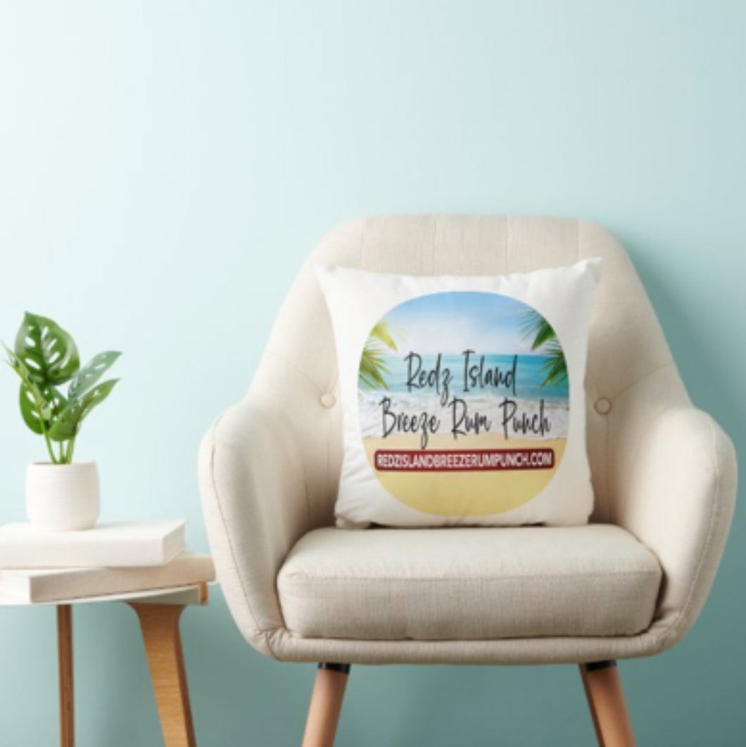 Redz, Island, Breeze, Rum Punch  Merch Throw Pillow 16